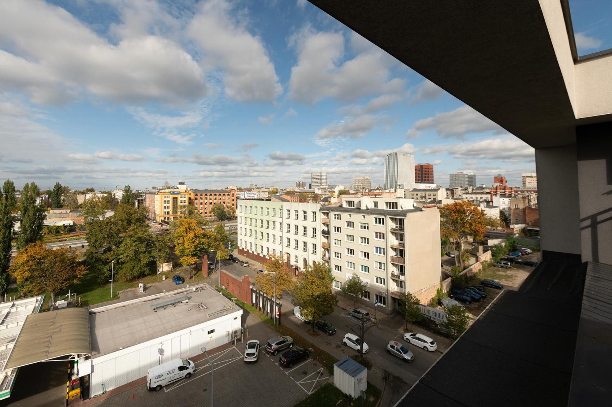 Highest Penthouse In Lodz- Ii Floors With View &free Parking Apartment *